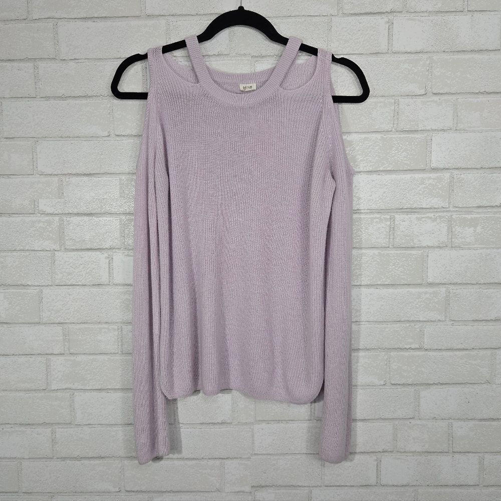 Garage lightweight open shoulder sweater